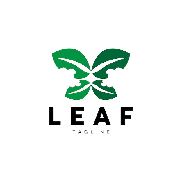 Green Leaf Logo Ecology Natural Plant Vector Nature Design Illustration Template Icon