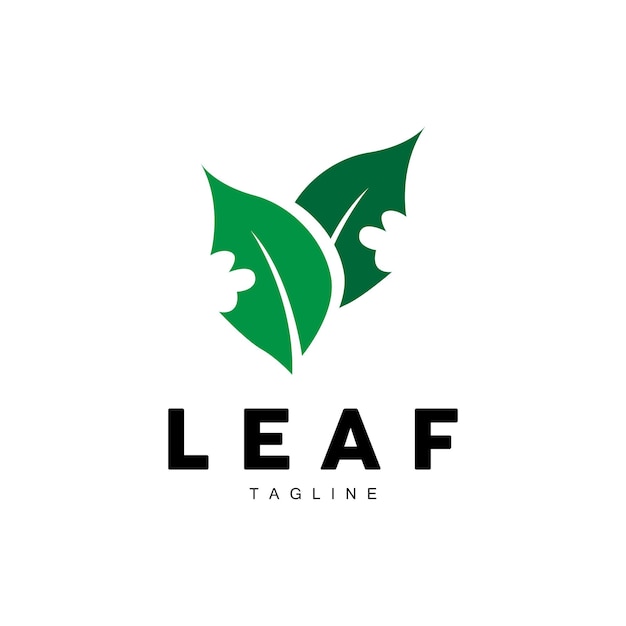 Green Leaf Logo Ecology Natural Plant Vector Nature Design Illustration Template Icon