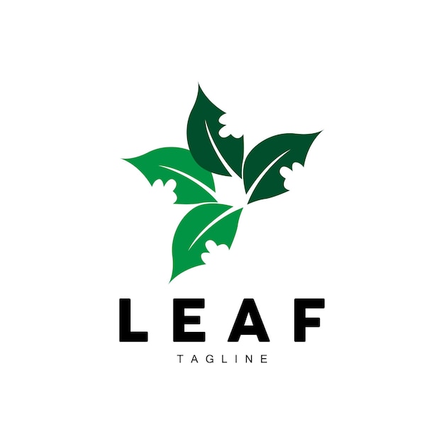 Green Leaf Logo Ecology Natural Plant Vector Nature Design Illustration Template Icon