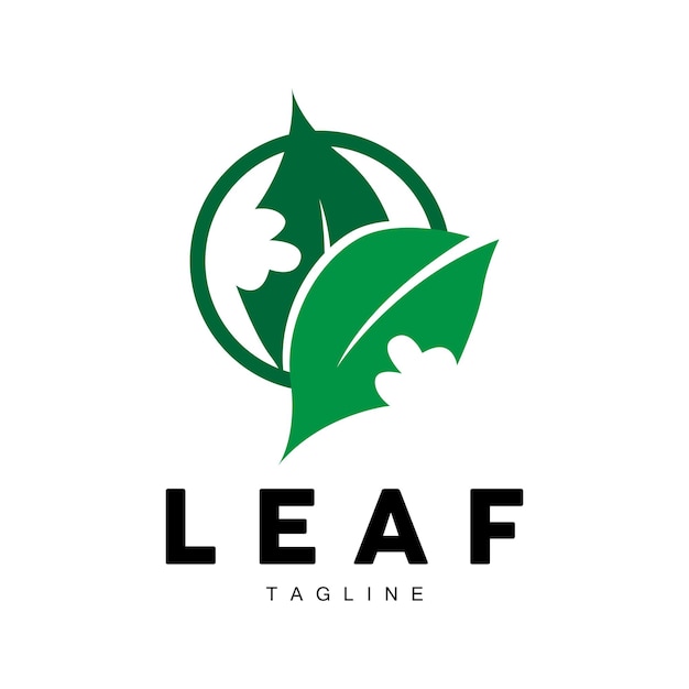 Green Leaf Logo Ecology Natural Plant Vector Nature Design Illustration Template Icon