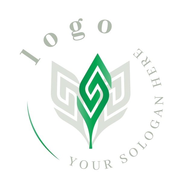 Green Leaf Logo Vecto