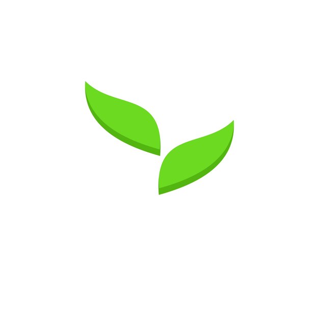 Green leaf logo with the letter y on it