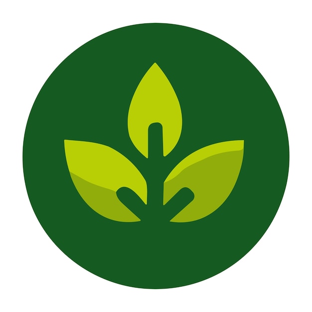 Green leaf logo