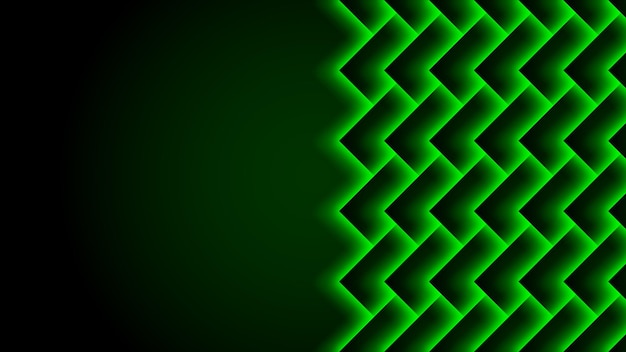 green neon abstract background luminous scales