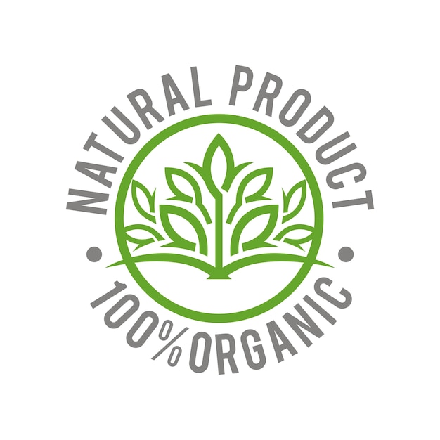 Green organic label products