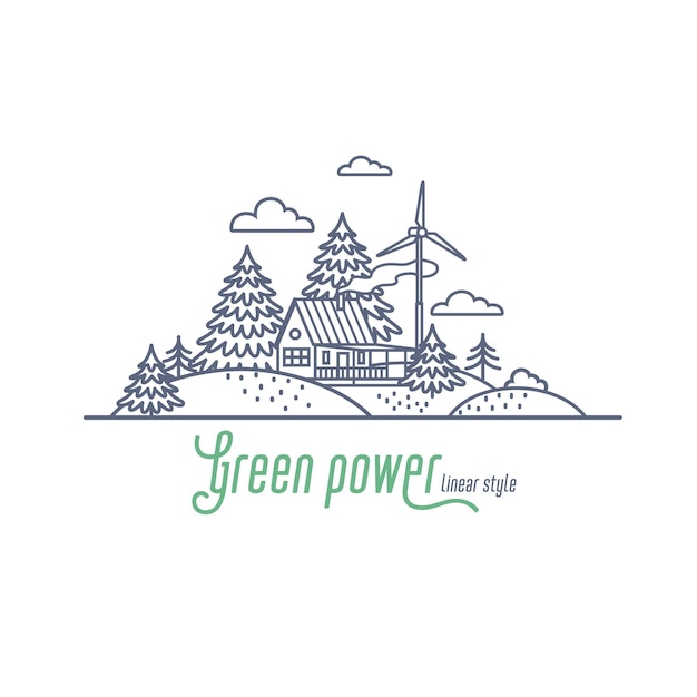 Green power concept