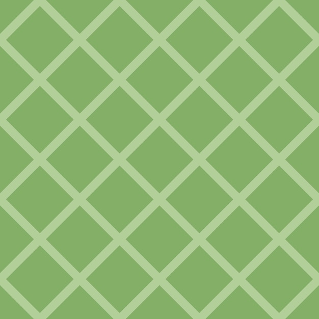 Green seamless pattern with squares