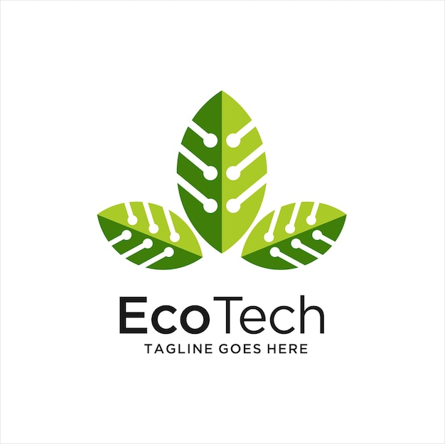 green tech logo designs template creative technology logo symbol