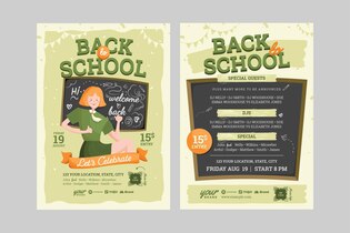 back to school flyers