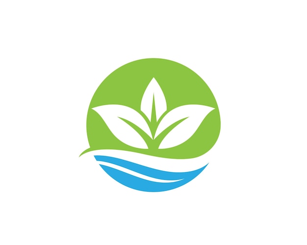 Green Tree leaf ecology nature icon