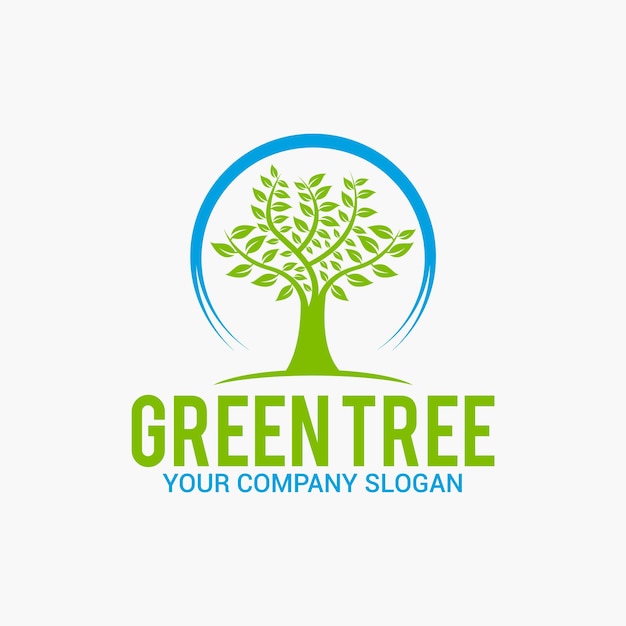 Green tree logo