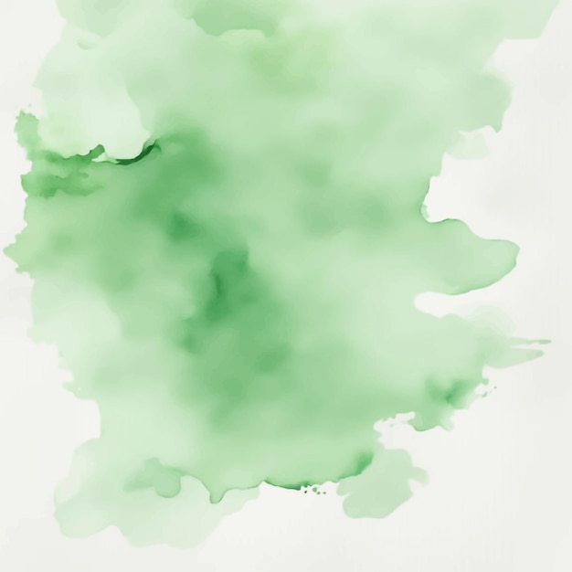 Green watercolor background