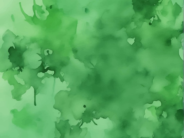 Green watercolor background