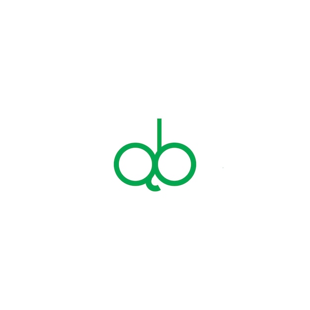 a green and white logo that says b and c