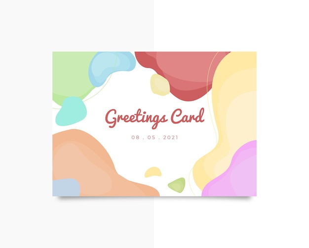 Greetings cardTemplate