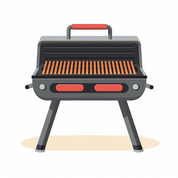 grill barbecue bbq party vector meat food cooking sausage fire design steak cook picnic