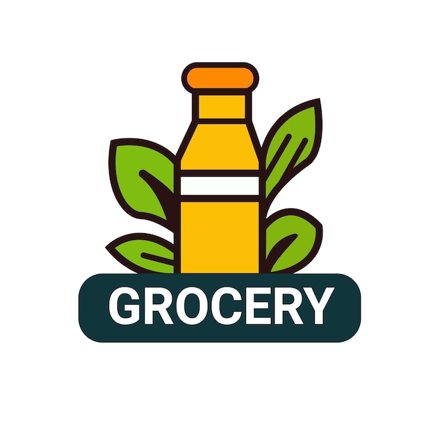 grocery store logo design