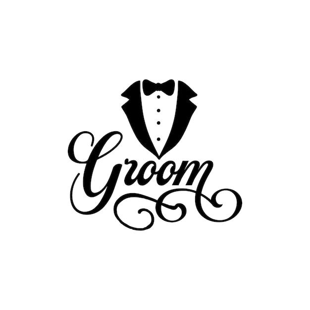 Groom quotes typography lettering for t shirt design