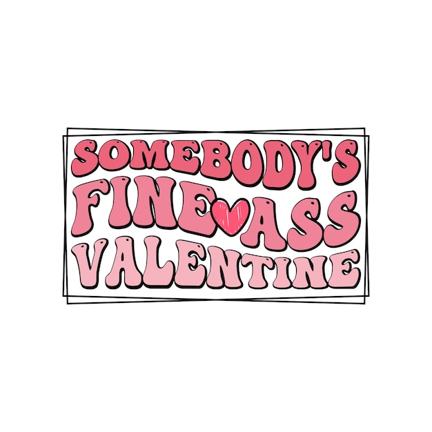 Groovy Retro Valentine's Day Tshirt