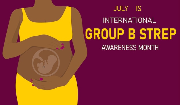 Group B Strep awareness month banner