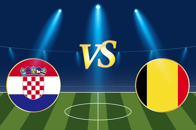 Group Stage Matches 33 Croatia Vs Belgium