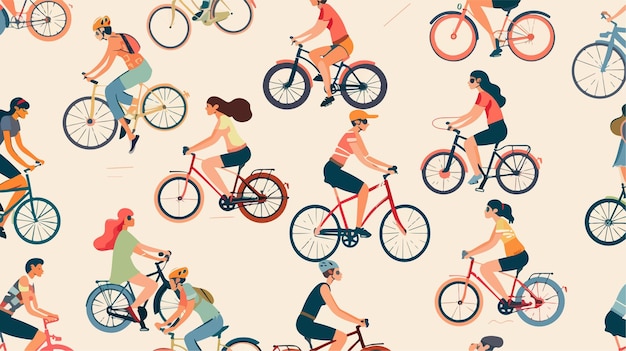 a group of women riding bikes with the words  women riding bikes  on the bottom