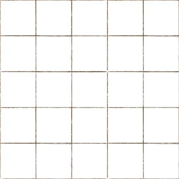 Vector grout seams of ceramic tile in brown color grid step by vector image good for imitation tile for