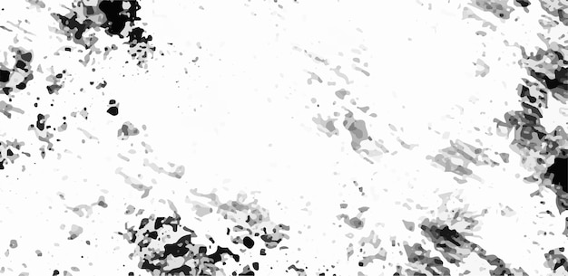 Grunge background of black and white Abstract illustration texture of cracks chips dot grunge art