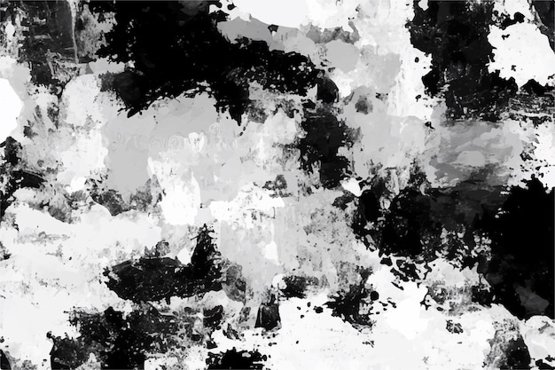 Vector grunge background black and white monochrome texture distress overlay texture grunge