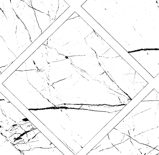 Vector grunge black and white distressed texture background.