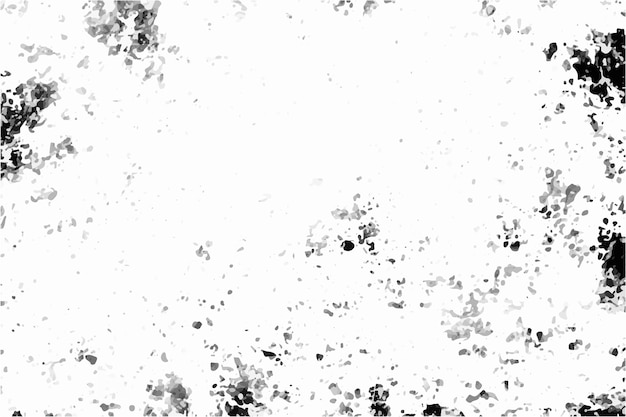 Grunge black and white pattern Monochrome particles abstract texture Background of cracks scuffs