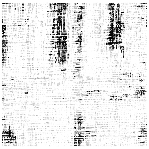 Grunge Black and White Texture Pattern