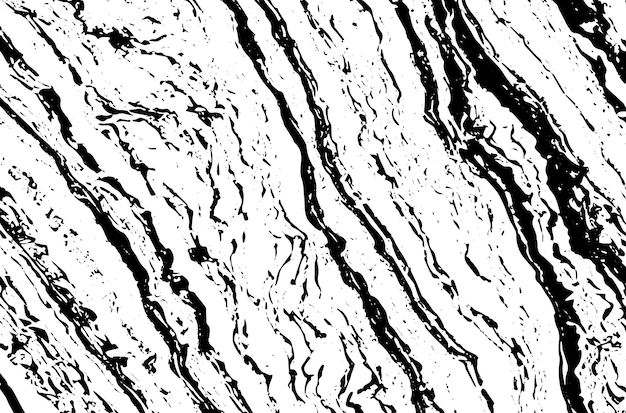 Grunge old detailed black abstract texture Lines veins cracks Vector background