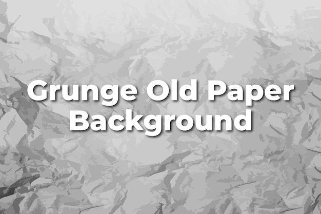 Vector grunge old paper background