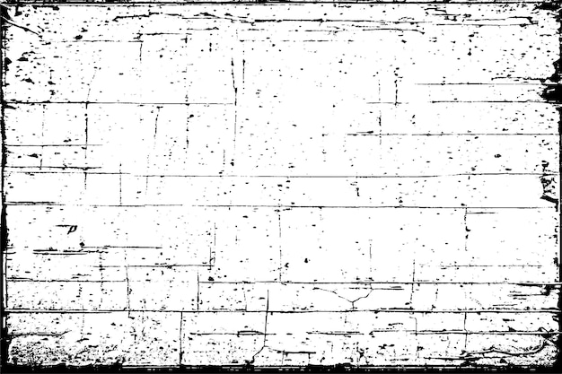 Grunge Overlay Texture Vector Black and White Abstract Monochrome with Faded Dark Tones