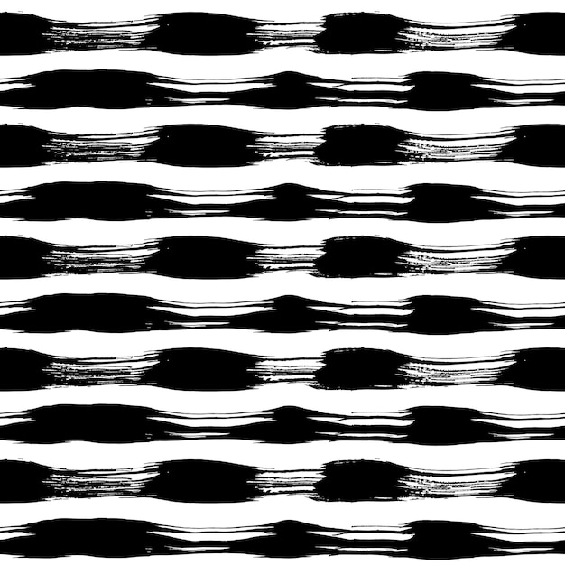 Grunge seamless pattern of stripes