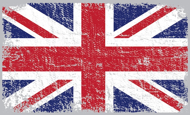 Grunge UK flag