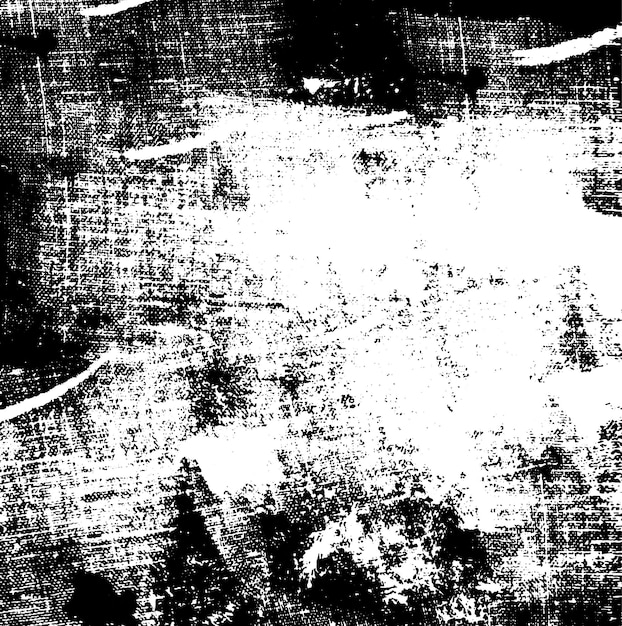 grunge urban ink texture black and white on paper hand brushed abstract graphic