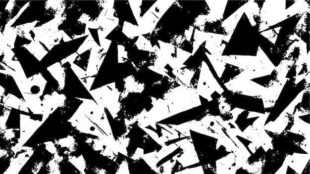 GrungeInspired Black Scratches Overlay on White Rough Monochrome Texture for Background and Design