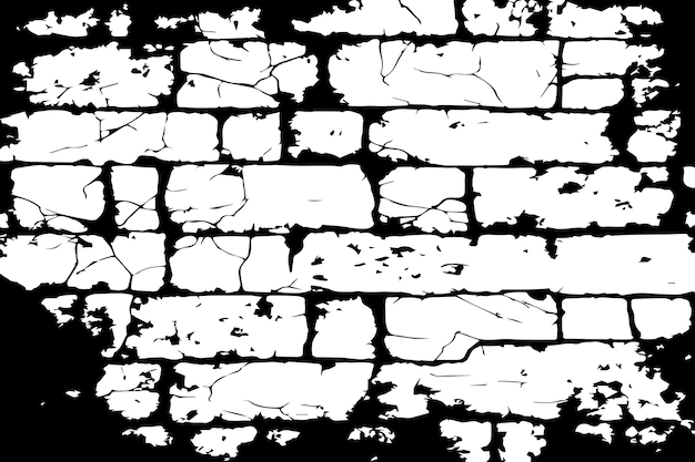 grungy rough weathered distressed wall overlay black and white texture