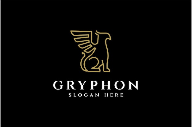 gryphon elite business logo design template