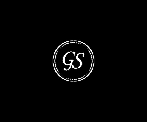 GS Letter Logo Design