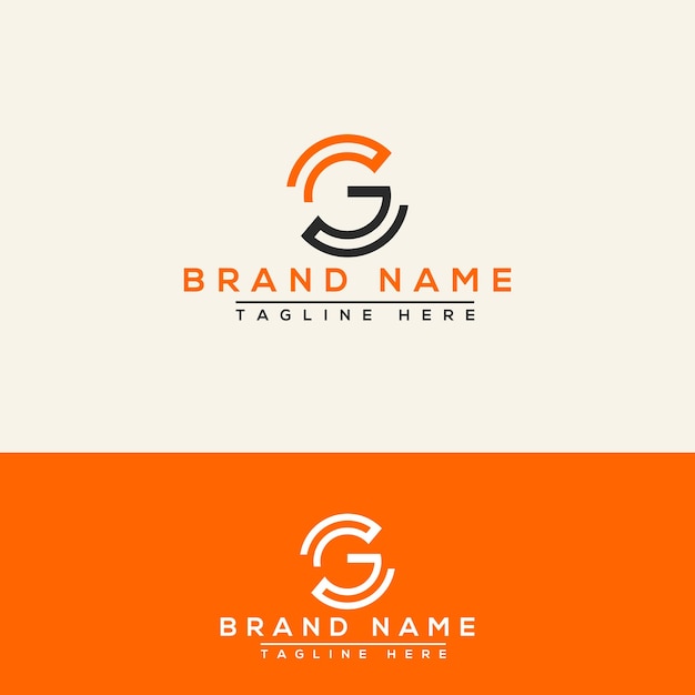 GS logo Design Template Vector Graphic Branding Element.