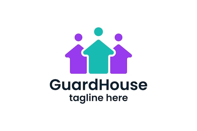 Guard house logo design inspiration