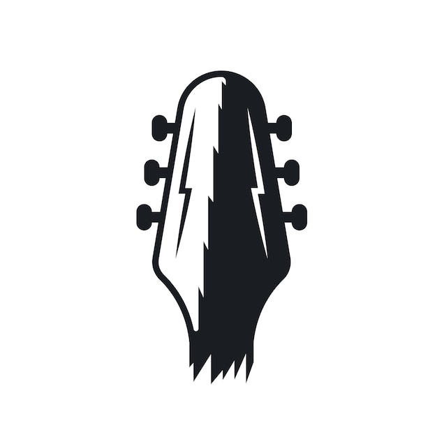 Guitar neck icon vector illustration design