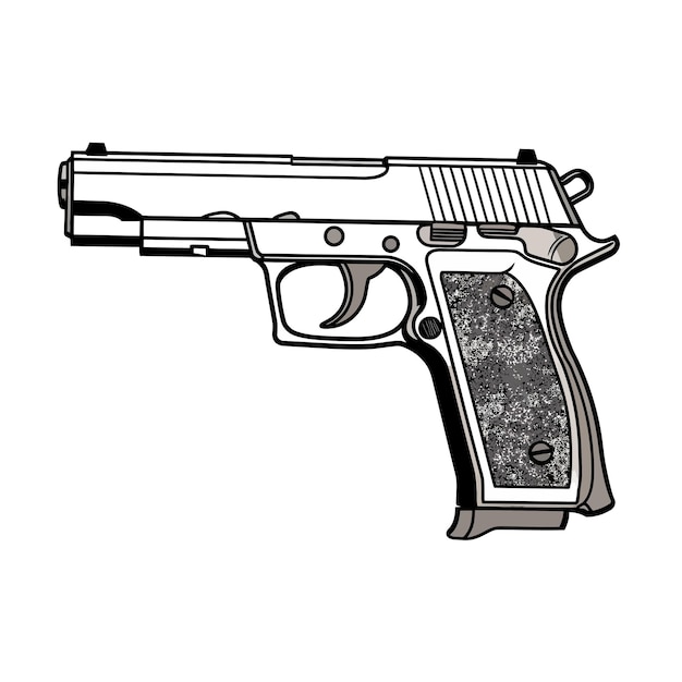 Gun_revolver_handgun_six_shooter_pistol_drawing