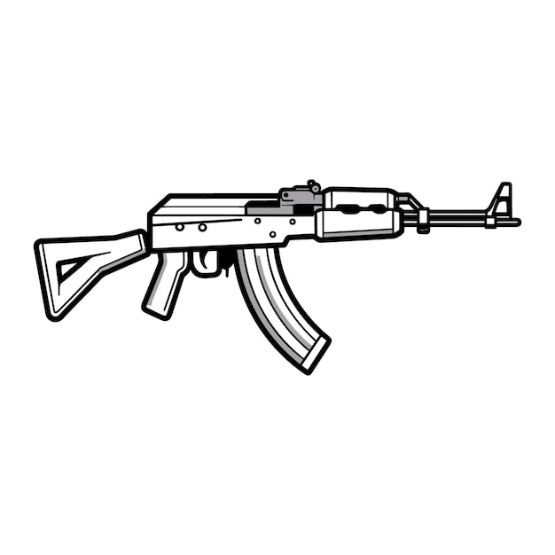 Gun vector illustration