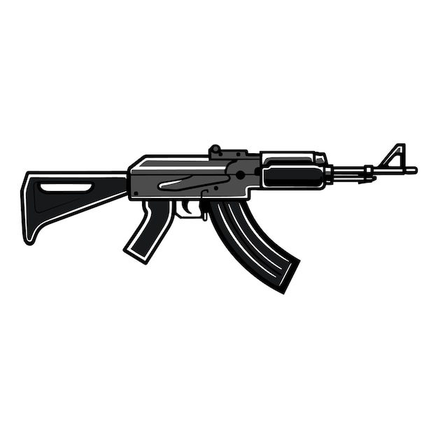 Gun vector illustration