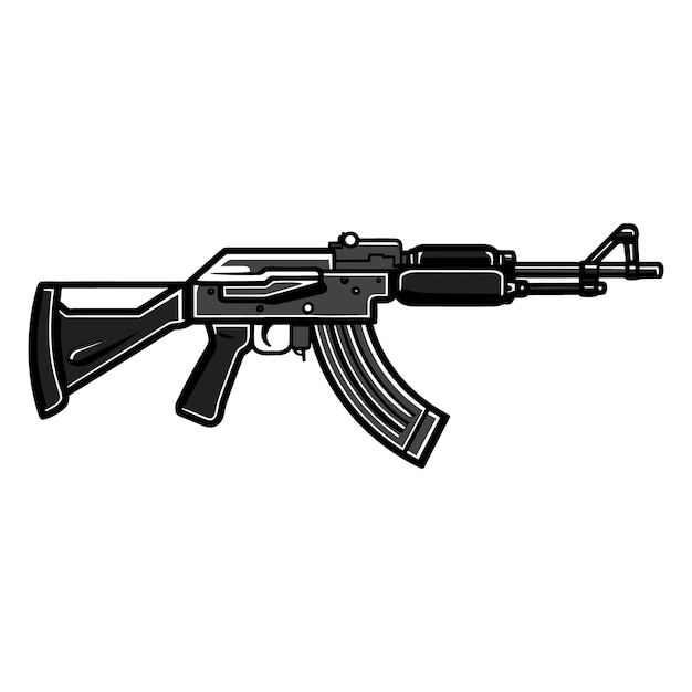 Gun vector illustration