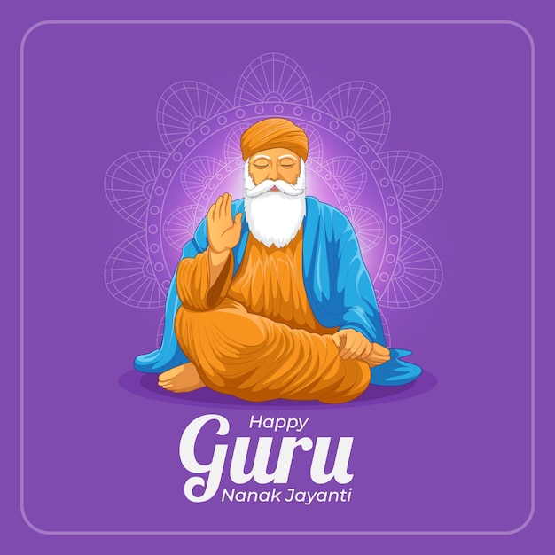 Guru Nanak Jayanti Greeting card